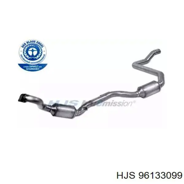 A1634908514 Mercedes Конвертор-каталізатор, лівий