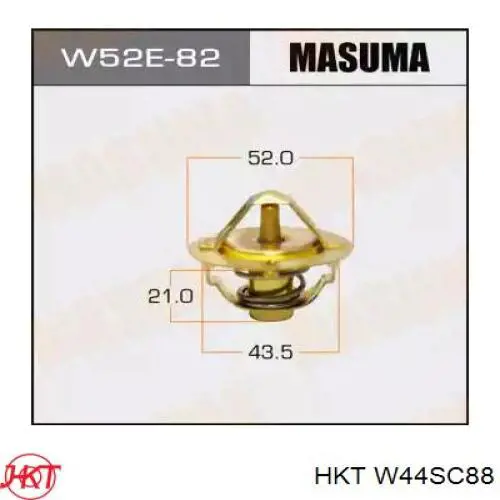 W44SC88 HKT термостат