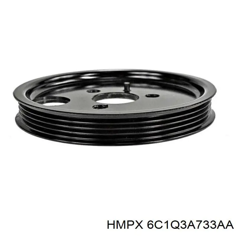 Купити 6C1Q3A733AA Hmpx Шків насосу гідропідсилювача керма (ГПК)