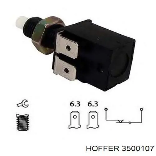 3500107 Hoffer Лягушка стоп-сигналу