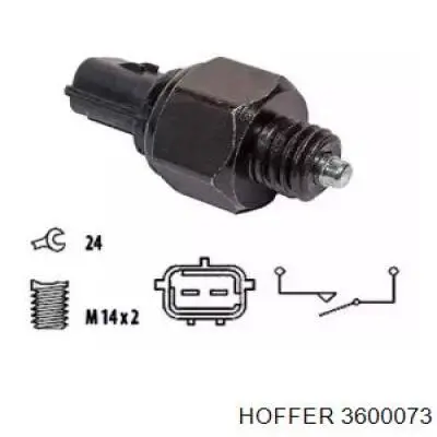 Датчик ліхтарів заднього ходу Hoffer 3600073 ціна, від 6.33 USD