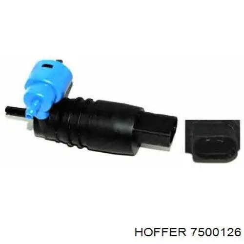 Моторчик омивача 7500126 Hoffer
