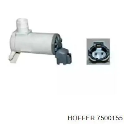 7500155 Hoffer Двигун бачка омивача