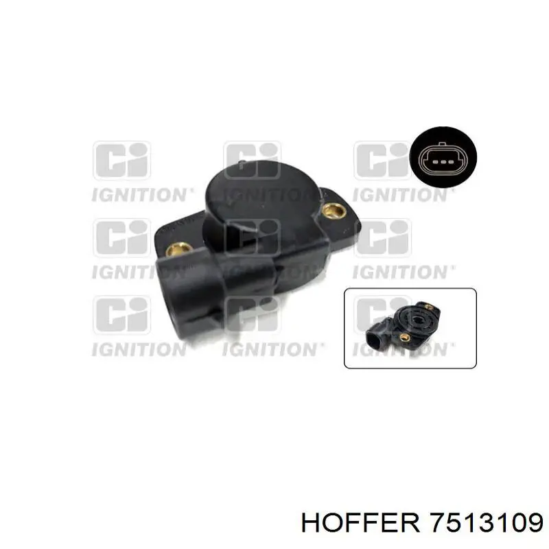 Купити 7513109 Hoffer Потенціометр