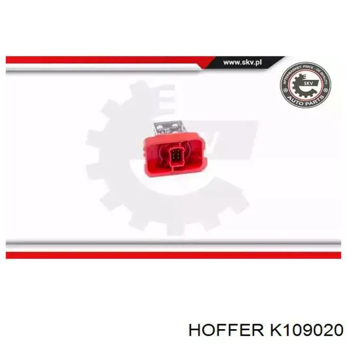 Резистор обігрівача Hoffer K109020 ціна, від 7.87 USD