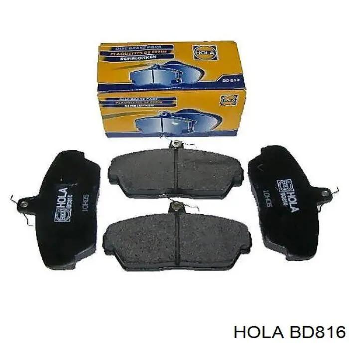 Гальмівні колодки Hola BD816 ціна, від 9.24 USD