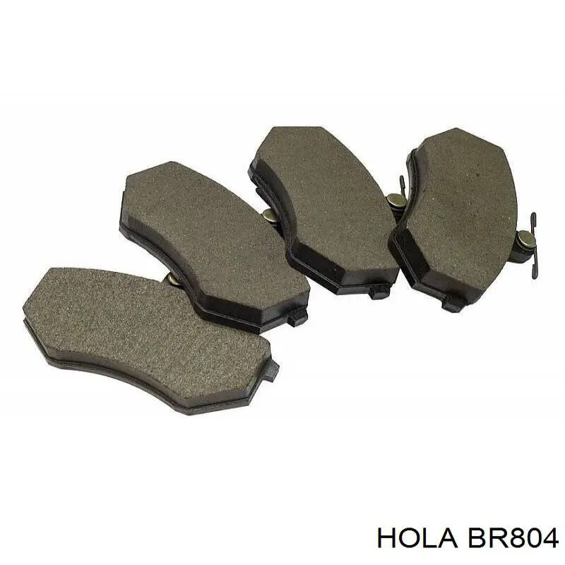 BR804 Hola Колодки гальмівні задні, барабанні