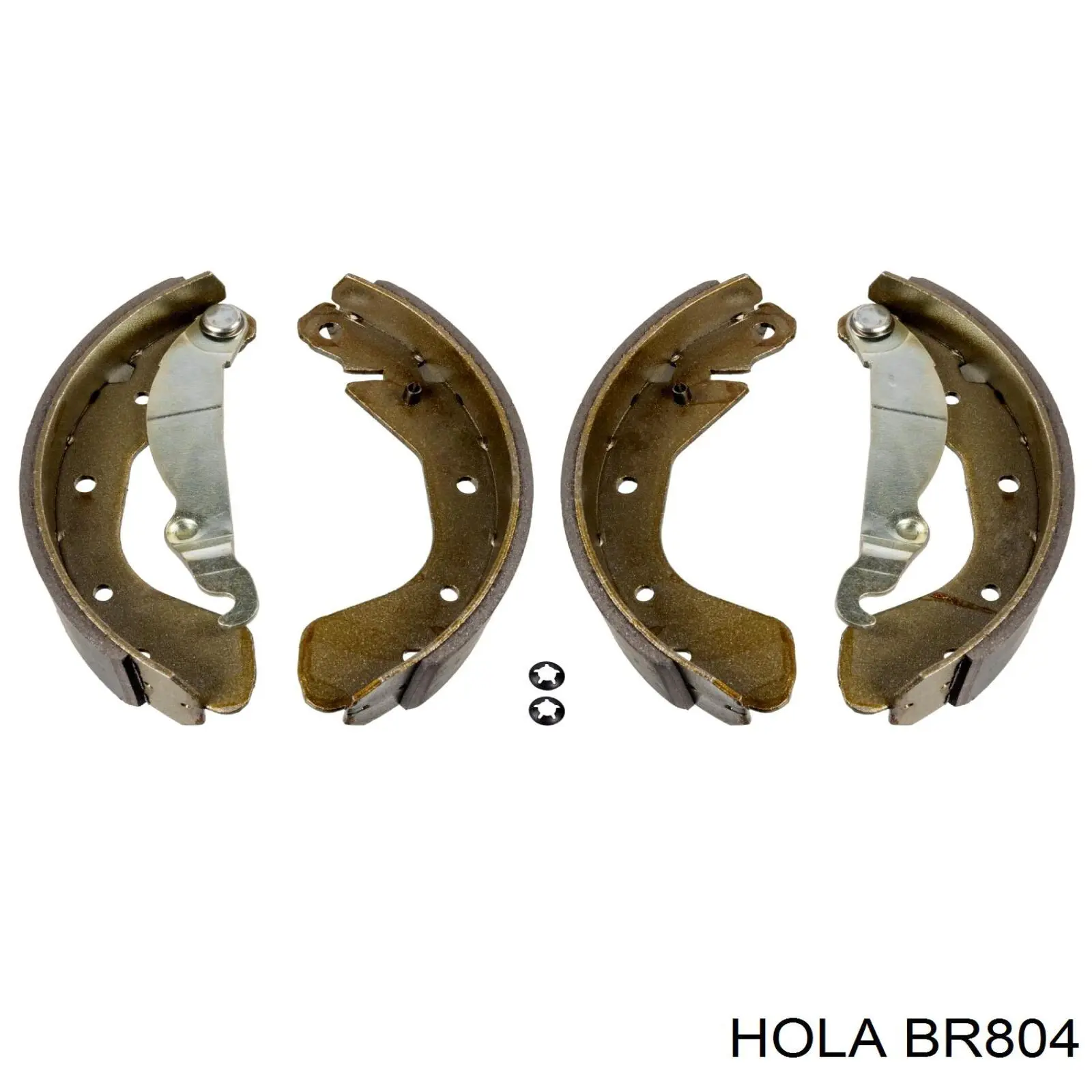 Колодки гальмові задні, барабанні Hola BR804 ціна, від 12.37 USD
