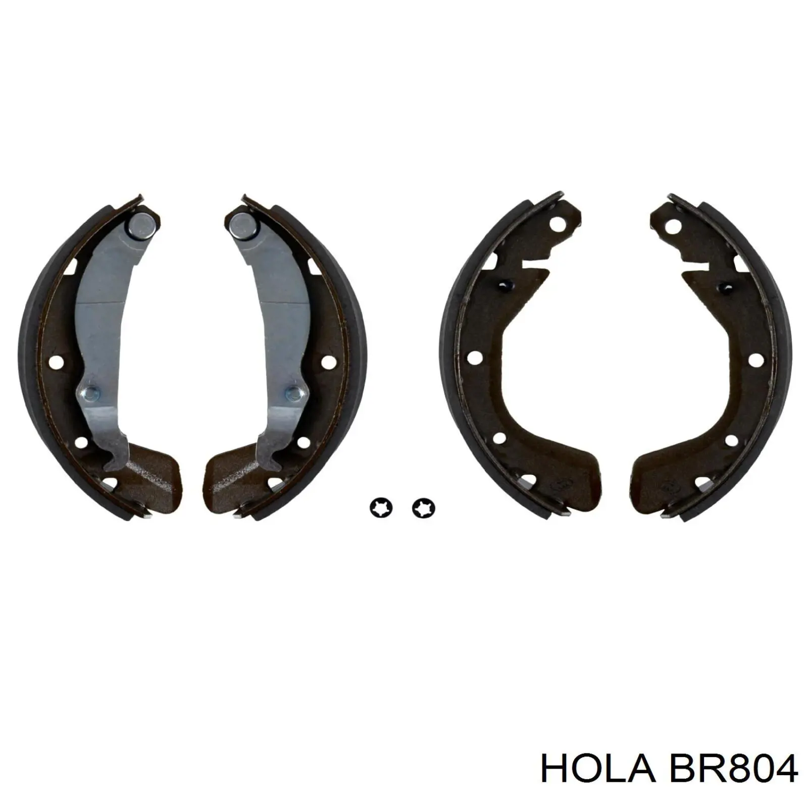 Купити BR804 Hola Колодки гальмові задні, барабанні