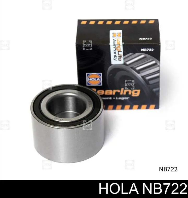 NB722 Hola Підшипник ступиці задньої