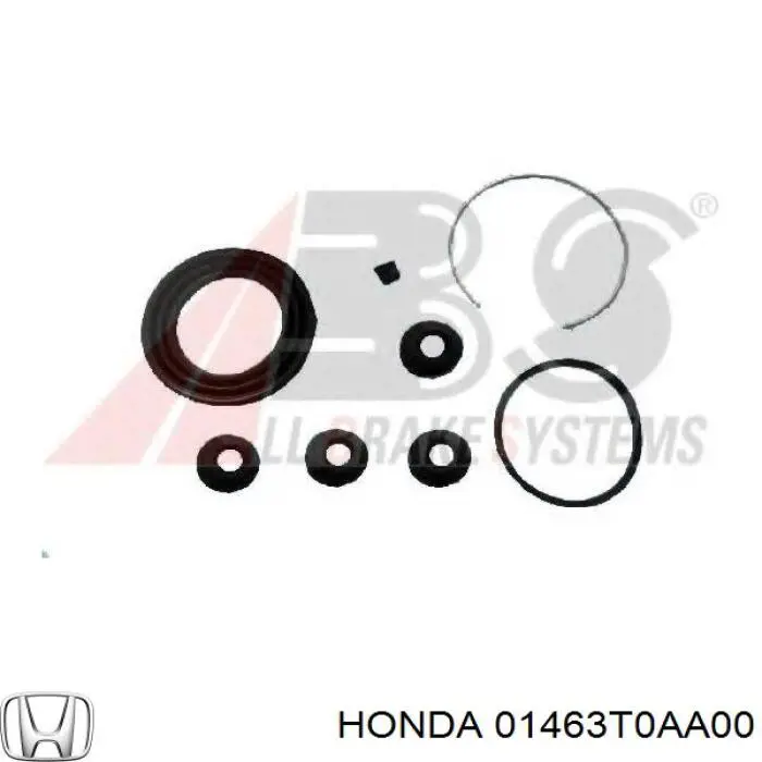 Ремкомплект супорту гальмівного переднього Honda 01463T0AA00 ціна, від 50.73 USD