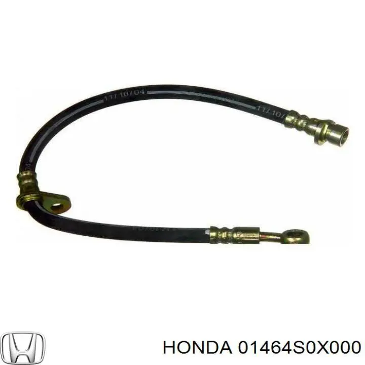 Гнучка гальмівна трубка передня на Honda Pilot I 