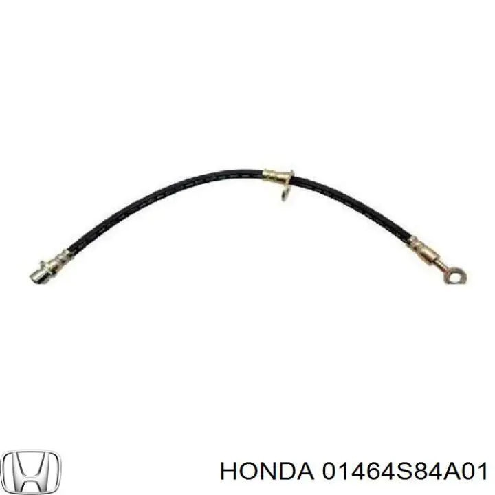 Шланг гальмівний передній, правий Honda Accord 6 (CG) (Хонда Аккорд)