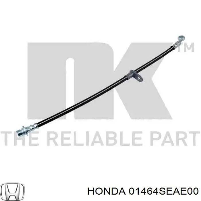 Шланг гальмівний передній Honda 01464SEAE00 ціна, від 10.68 USD