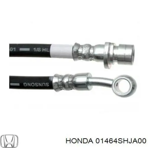 Шланг гальмівний передній Honda Odyssey (US) (Хонда Одісей)
