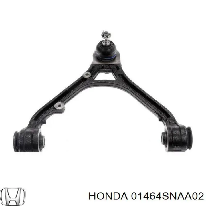 Шланг гальмівний передній, правий 01464SNAA02 Honda