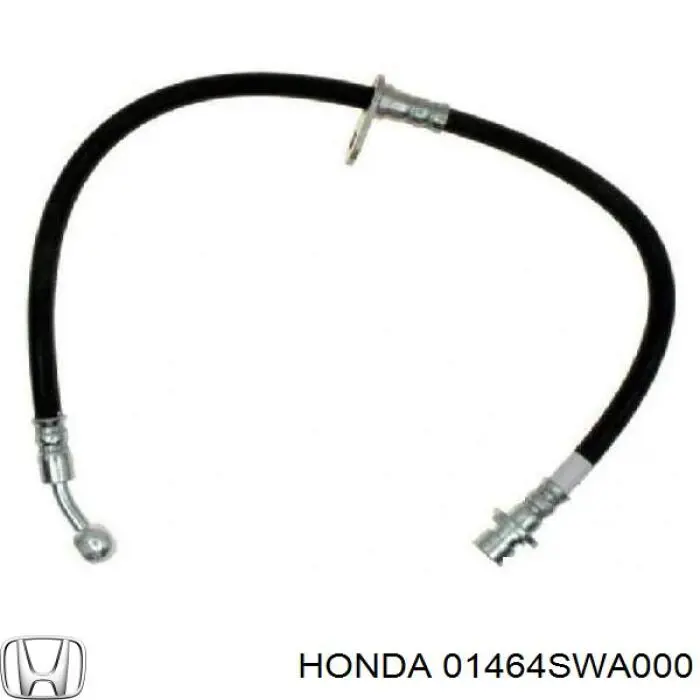 Шланг гальмівний передній, правий 01464SWA000 Honda