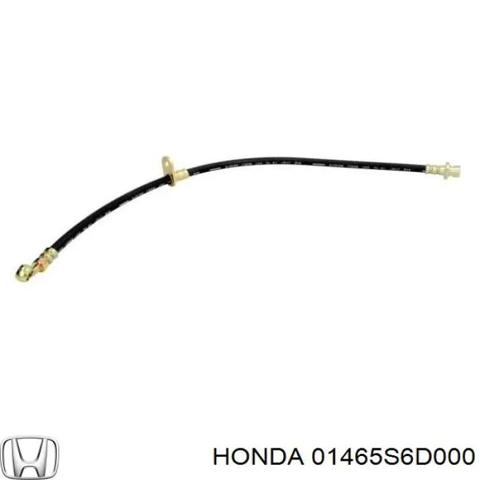 Шланг гальмівний передній, лівий Honda 01465S6D000 ціна, від 14.69 USD