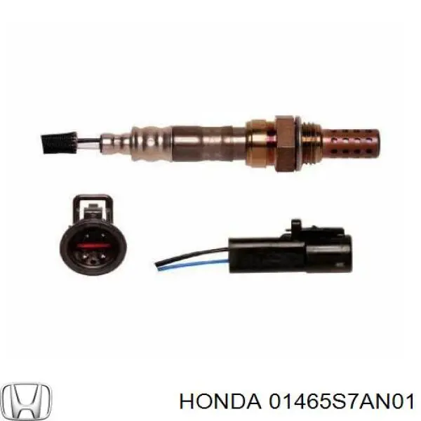 Шланг гальмівний передній, лівий Honda 01465S7AN01