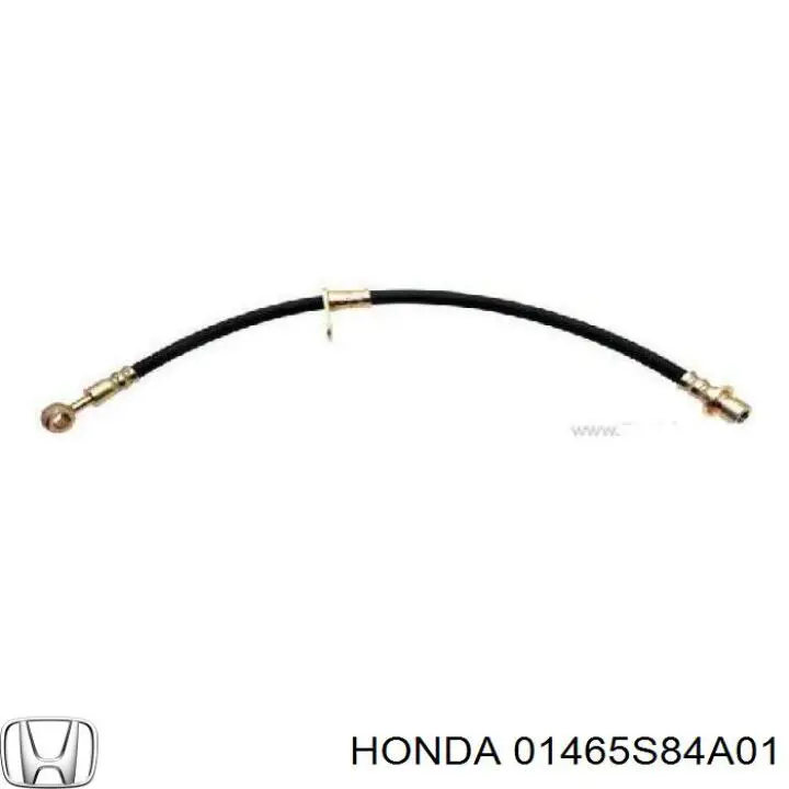 Купити 01465S84A01 Honda Шланг гальмівний передній, лівий