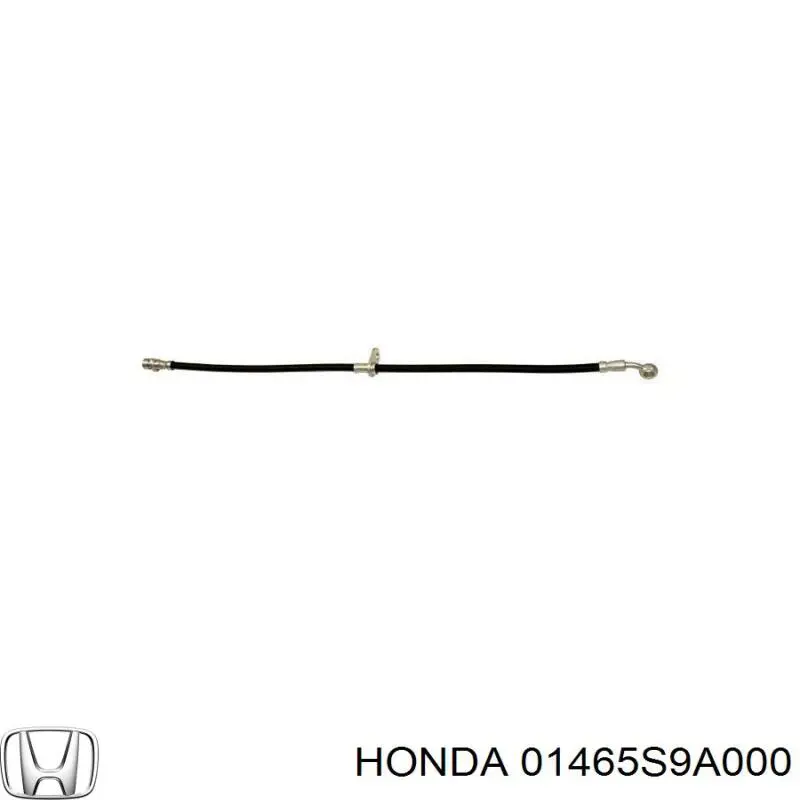 Купити 01465S9A000 Honda Шланг гальмівний передній, лівий