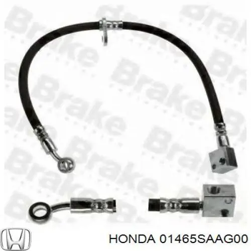 Купити 01465SAAG00 Honda Шланг гальмівний передній, лівий