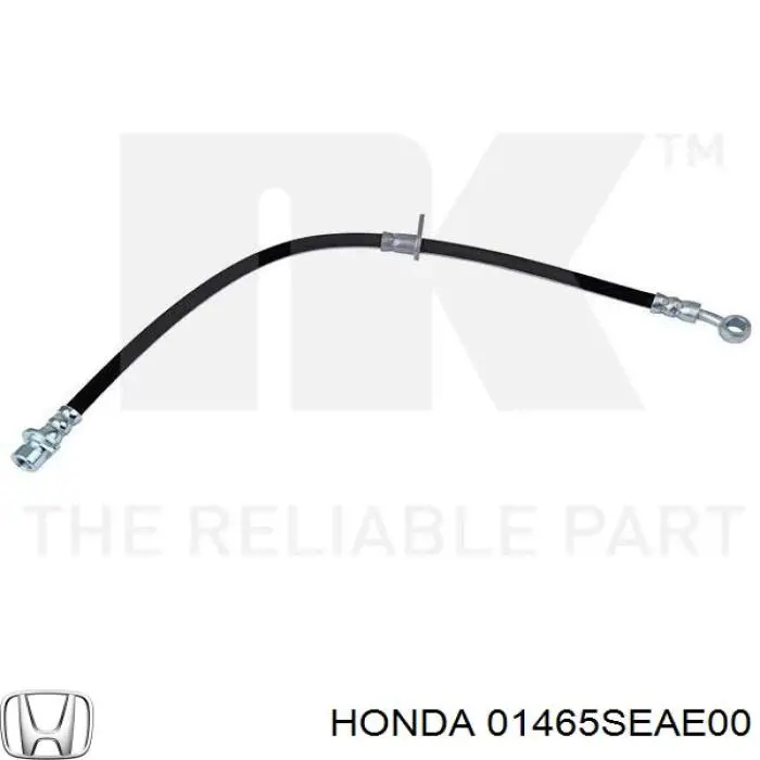 01465SEAE00 Honda Шланг гальмівний передній, лівий