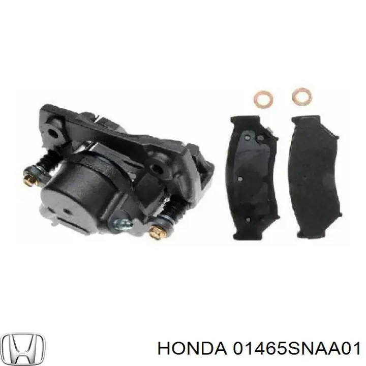 Шланг гальмівний передній, лівий Honda 01465SNAA01 ціна, від 13.31 USD