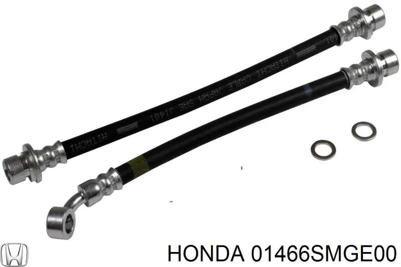 Шланг гальмівний задній, правий Honda 01466SMGE00 ціна, від 22.05 USD