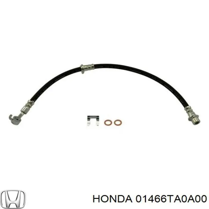 Шланг гальмівний задній, правий Honda 01466TA0A00 ціна, від 15.11 USD