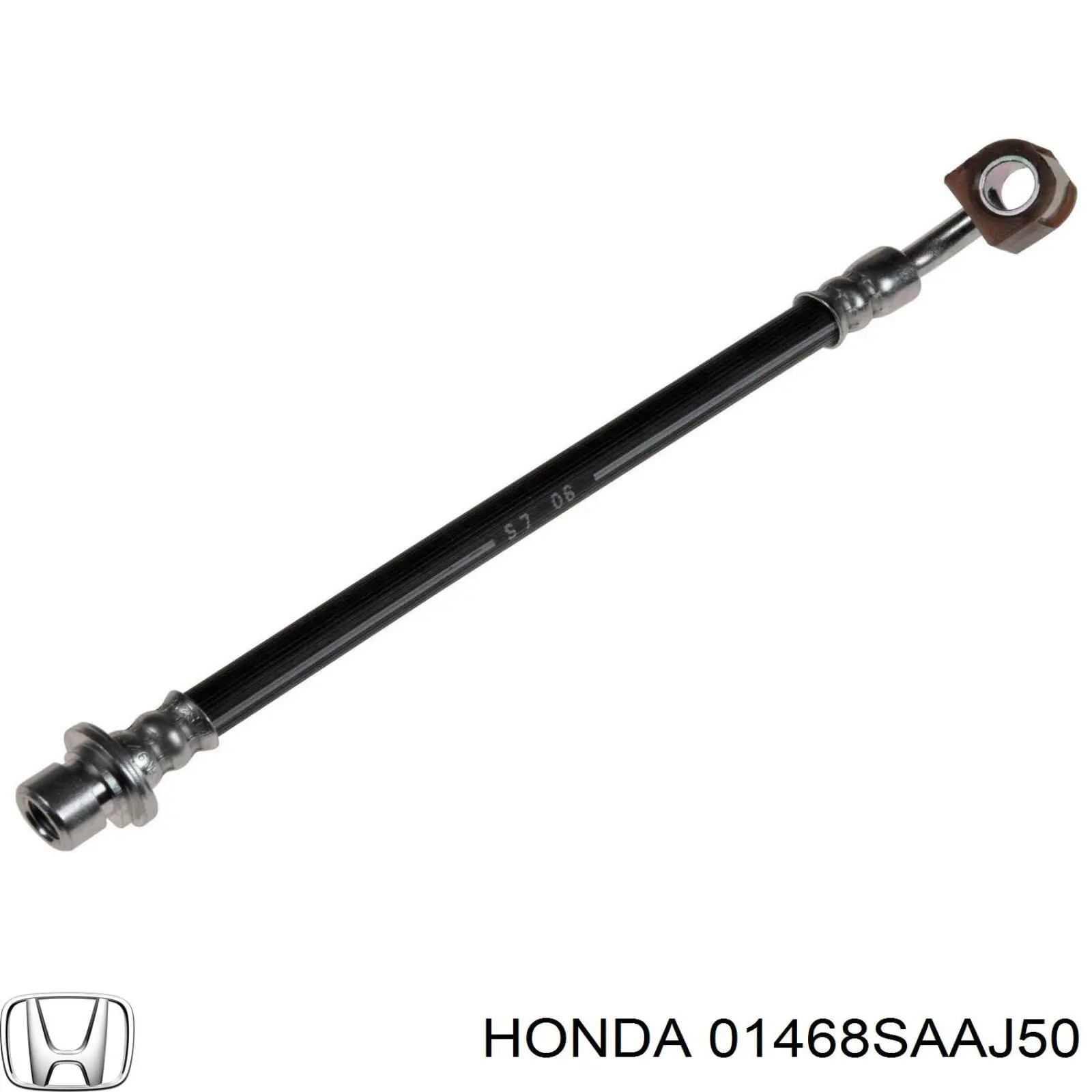 Шланг гальмівний задній, лівий 01468SAAJ50 Honda