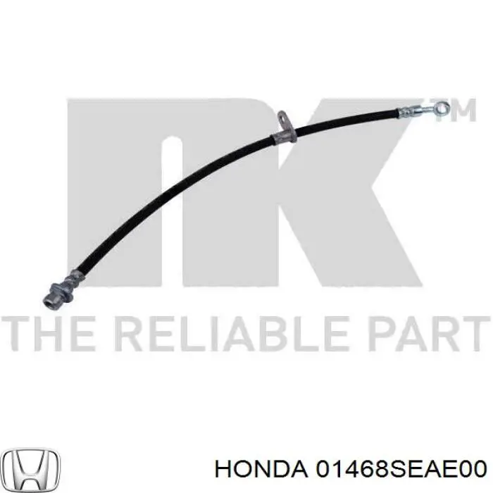 Купити 01468SEAE00 Honda Шланг гальмівний задній, лівий