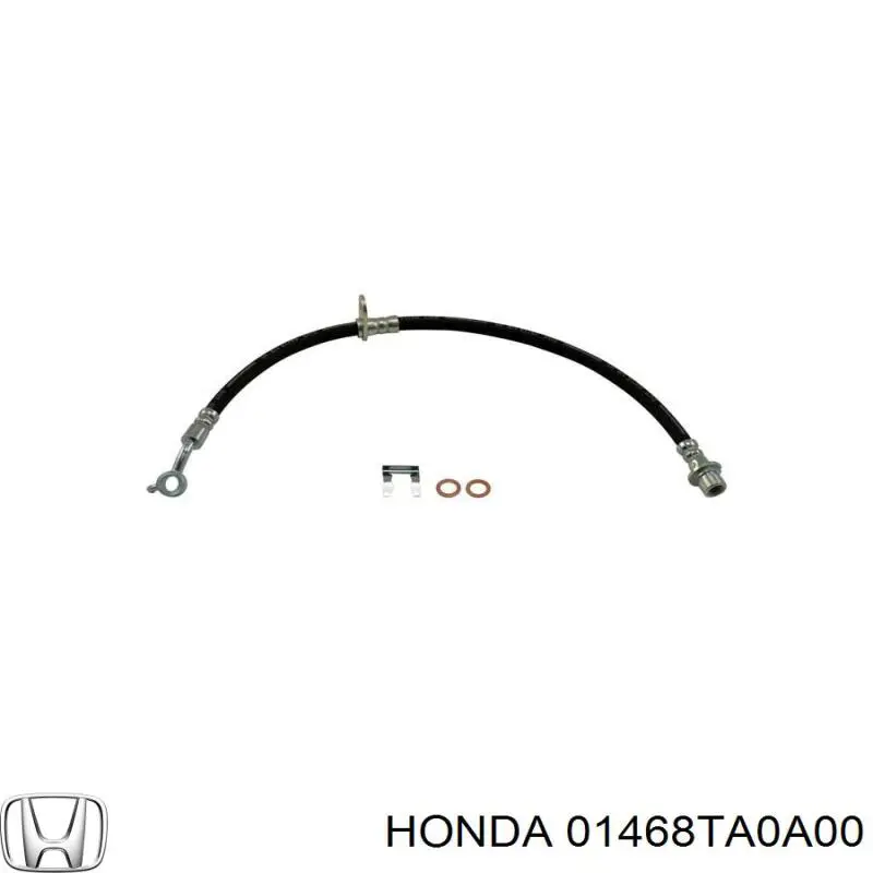 Шланг гальмівний задній, лівий 01468TA0A00 Honda