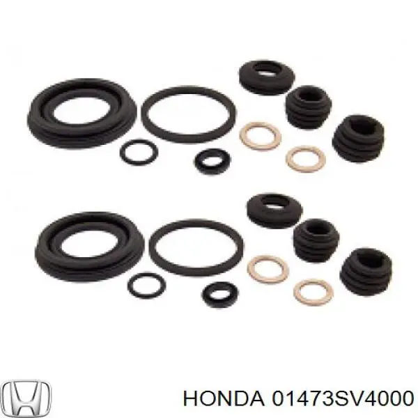 Купити 01473SV4000 Honda Супорт гальмівного, заднього