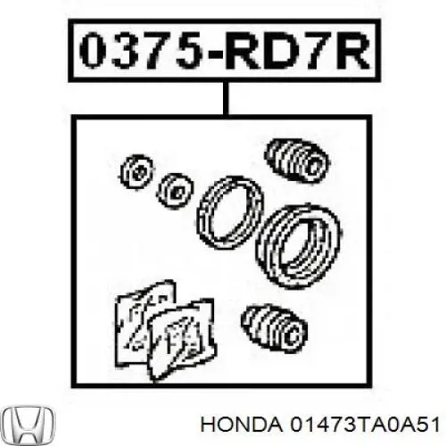 Купити 01473TA0A51 Honda 