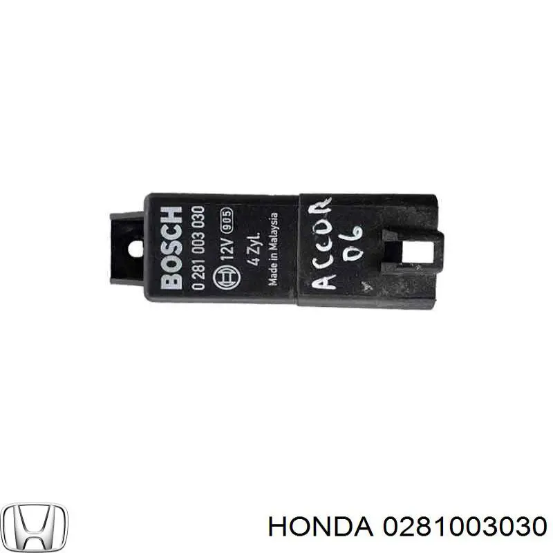 Купити 0281003030 Honda Реле свічок накалу
