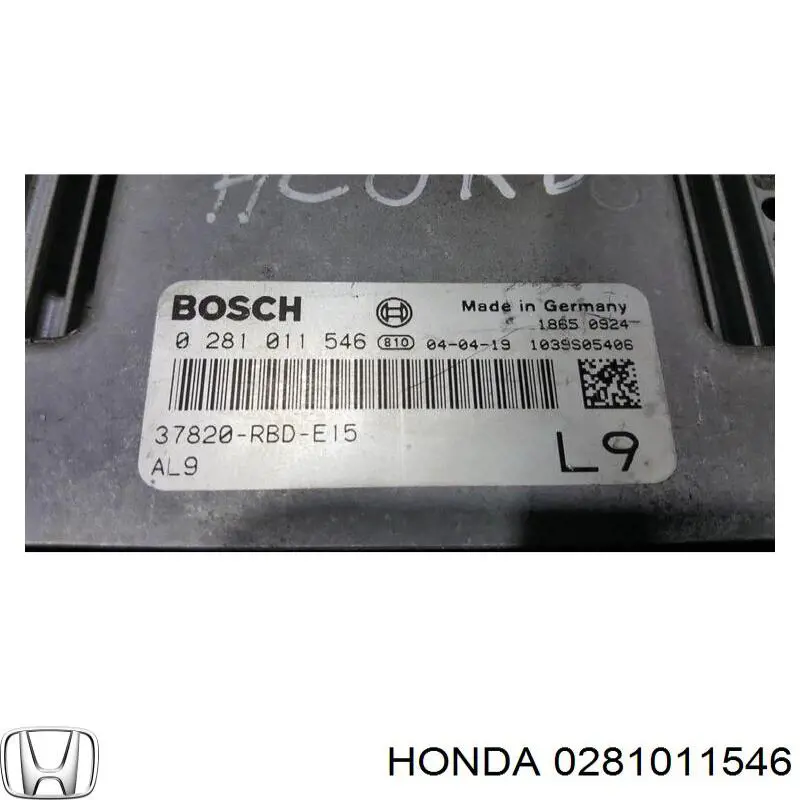 Купити 0281011546 Honda 