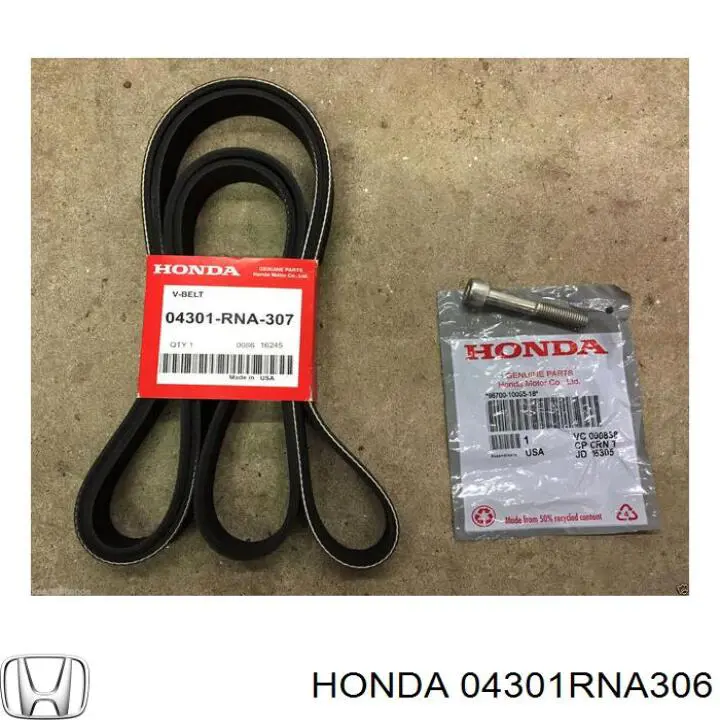 Купити 04301RNA306 Honda Ремінь генератора
