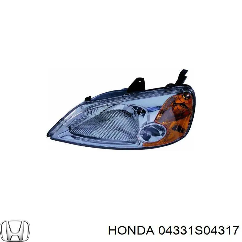 Фара правая Honda 04331S04317 ціна, від 57.61 USD