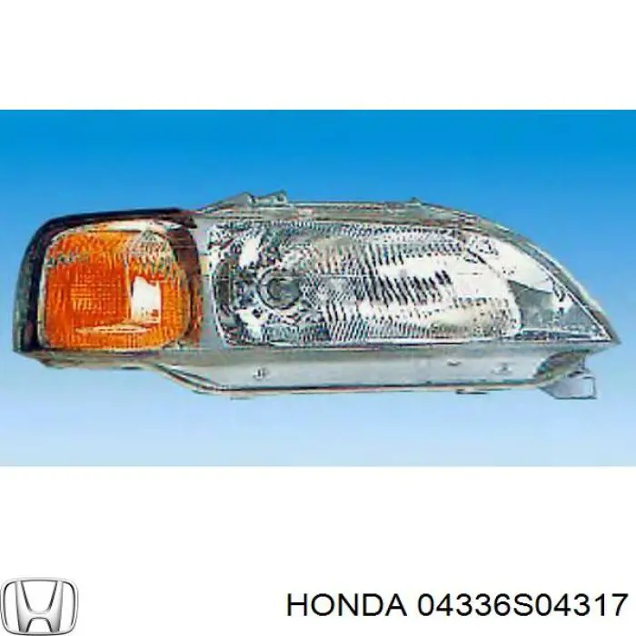 Фара ліва 04336S04317 Honda