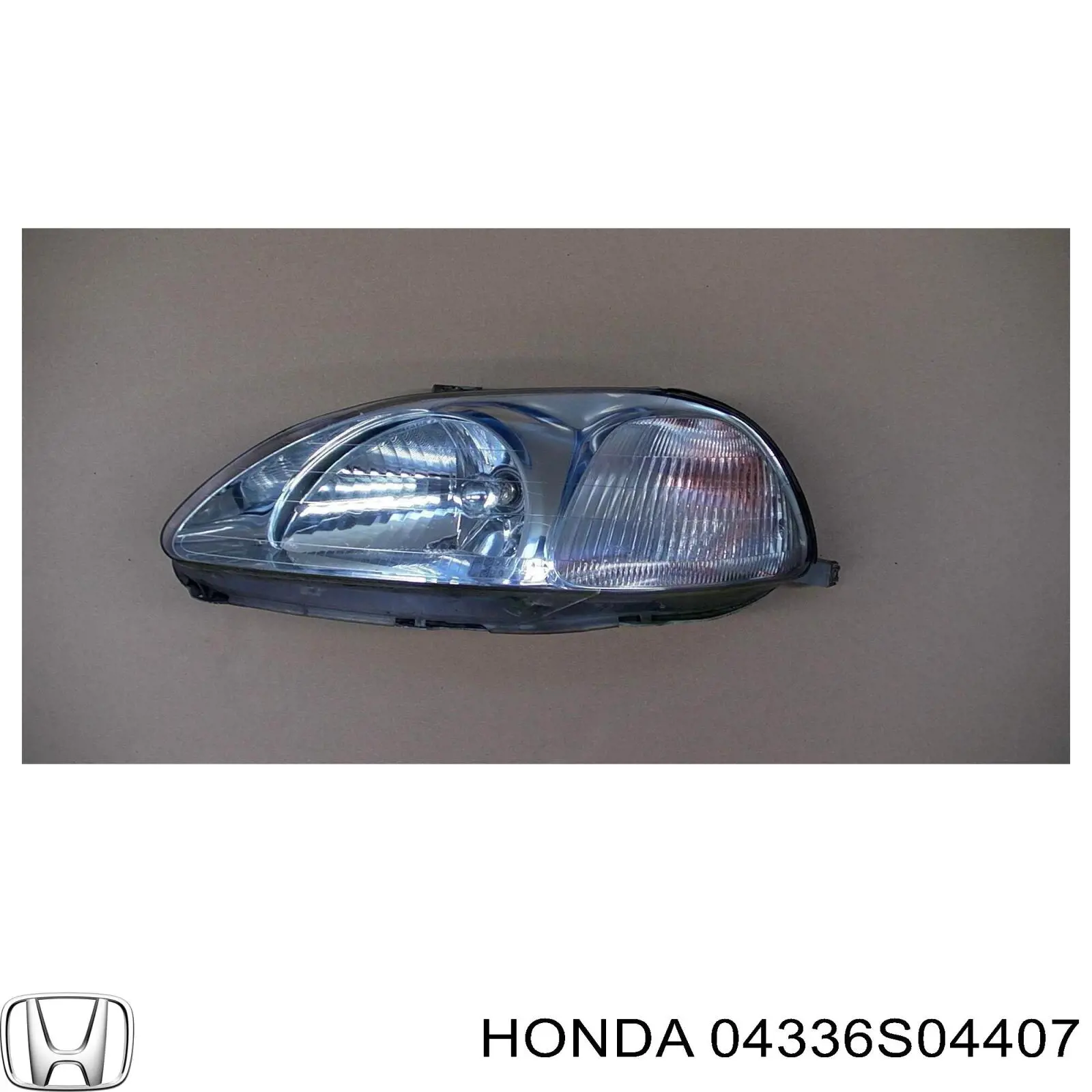 04336S04407 Honda Фара дальнього світла в зборі