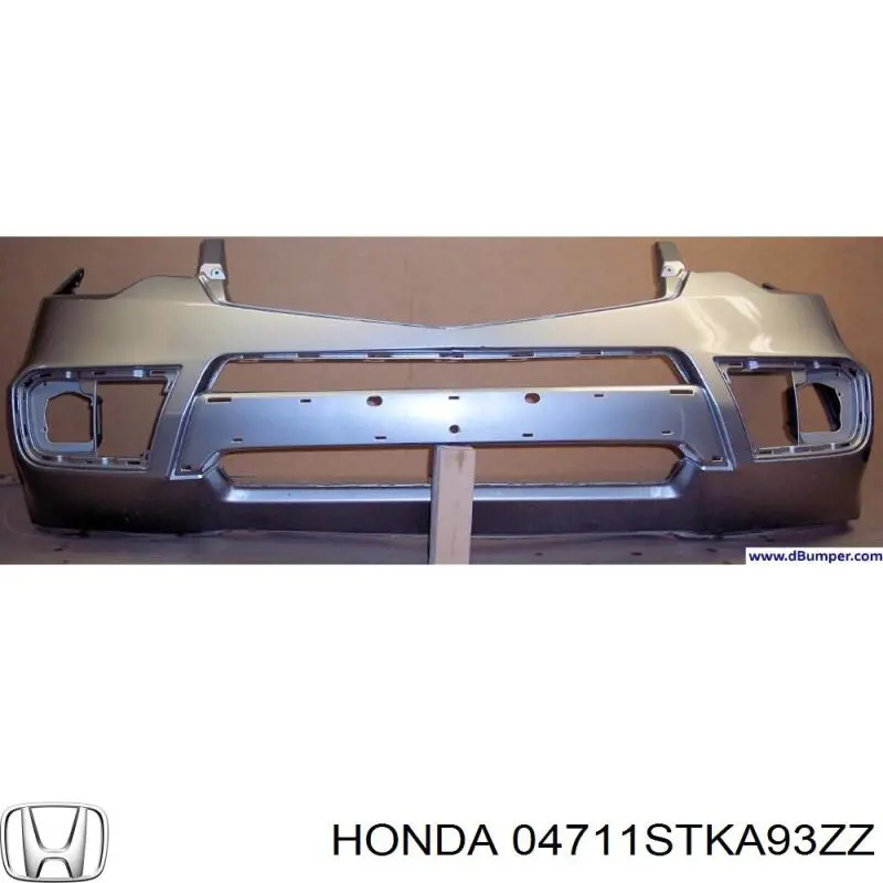 04711STKA93ZZ Honda Бампер передній в зборі