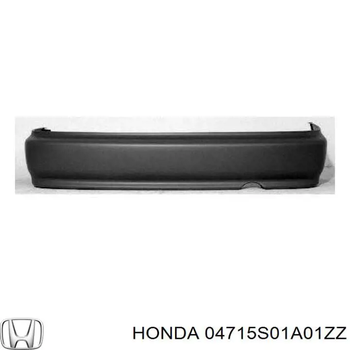 04715S01A01ZZ Honda Буфер (бампер) задній