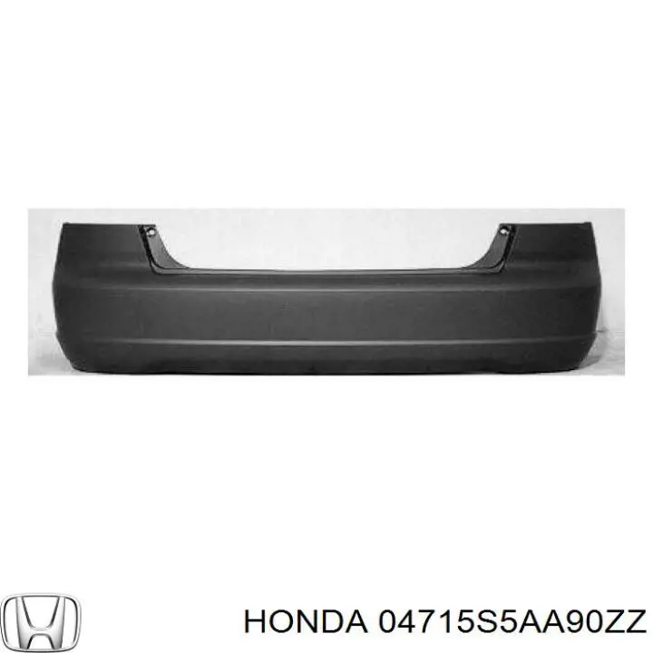 04715S5AA90ZZ Honda Буфер (бампер) задній