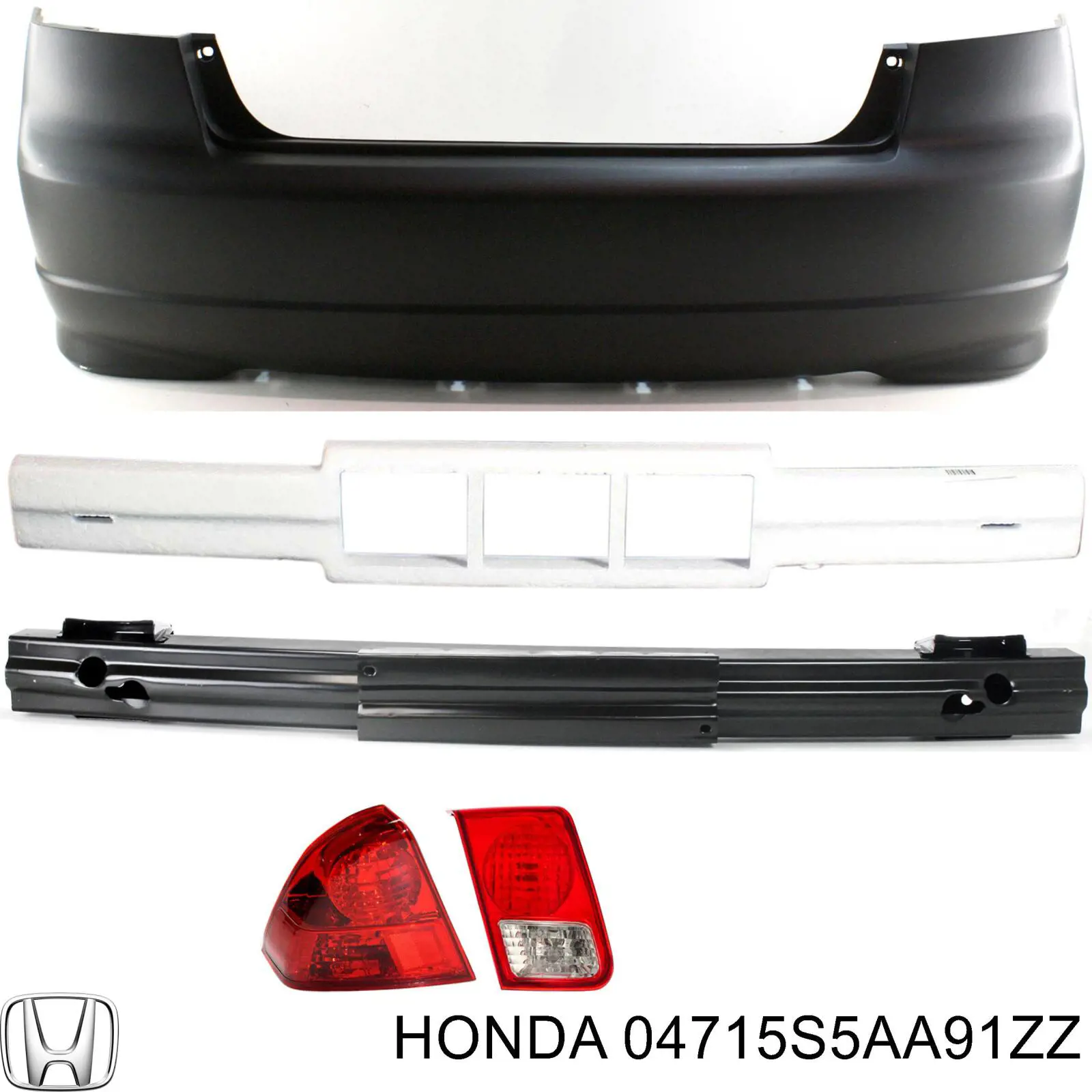 Кожух бампера заднього Polcar 3828962 ціна, від 43.56 USD