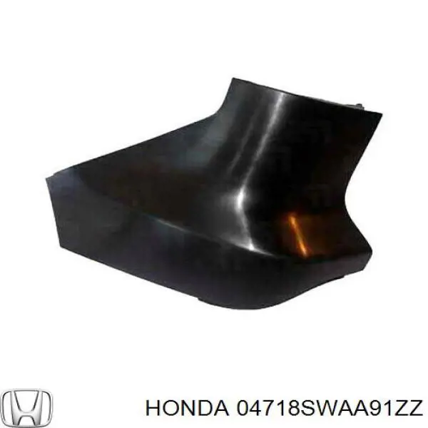 Бампер задній, ліва частина Honda CR-V (RE) (Хонда Црв)
