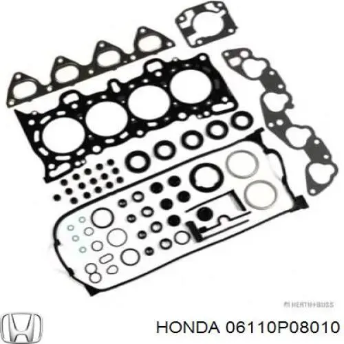 06110P08010 Honda комплект прокладок двигуна, верхній
