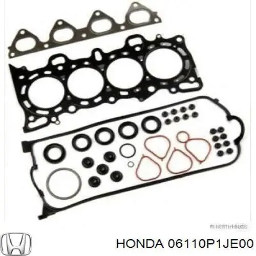 06110P1JE00 Honda комплект прокладок двигуна, верхній