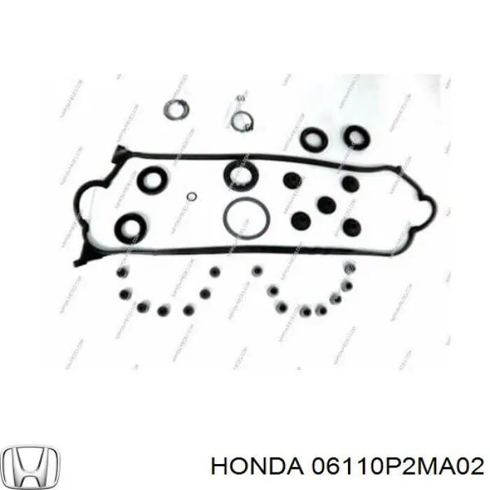 Комплект прокладок двигуна, верхній 06110P2MA02 Honda