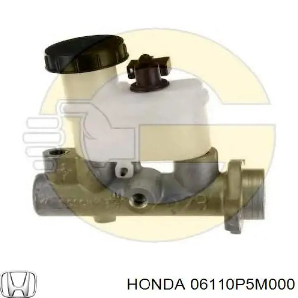 Комплект прокладок двигуна, верхній 06110P5M000 Honda
